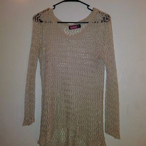 Knitted long sleeve shirt